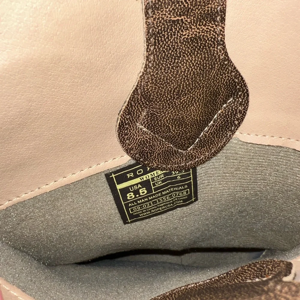 Brown Western Cowboy Boots - Picture 3 of 5